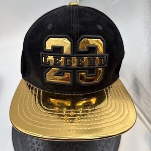 Jordan #23 legend Snapback Cap Hat  Gold Black  supply